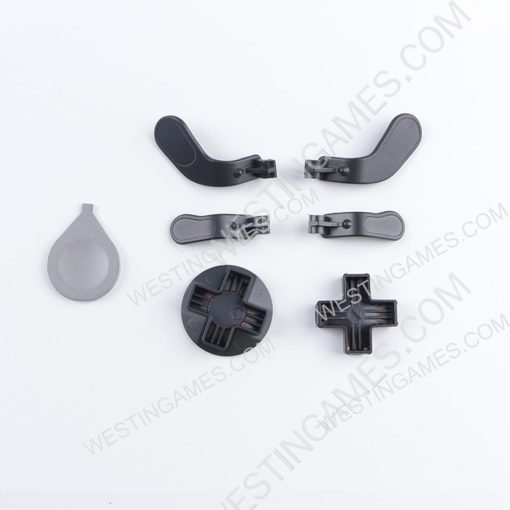 7in1 Paddles Buttons with D-pad Set Replacement Parts for XBOX ONE Elite Controller Black - Image 2
