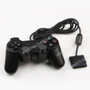 Wired Controller Joypad DualShock 2 with IC for Sony PS2 - Black