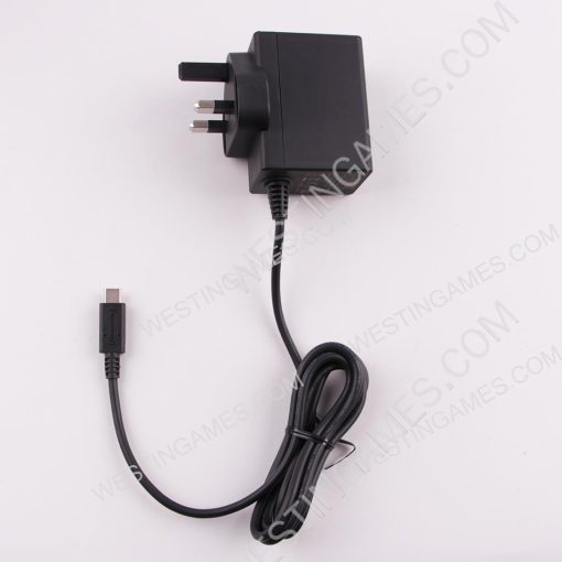 110-220V Power AC Adapter Type-C Quick Charger Cord with Packing for NS switch Console UK Plug - original