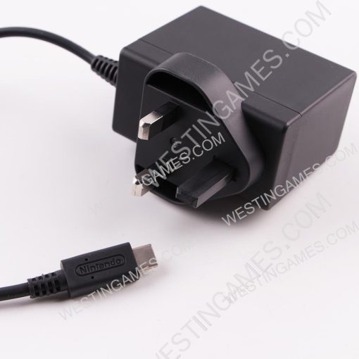 110-220V Power AC Adapter Type-C Quick Charger Cord with Packing for NS switch Console UK Plug - original - Image 2