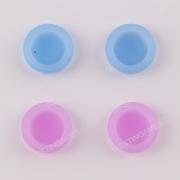 New 4in1 Night Light Snow Thumb Grips Analog Caps Silicone Rubber For PS5 Blue Purple 03