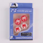 New 4in1 Night Light The Avengers Thumb Grips Analog Caps Silicone Rubber For PS5 Blue Red