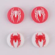 New 4in1 Night Light The Avengers Thumb Grips Analog Caps Silicone Rubber For PS5 Blue Red 03