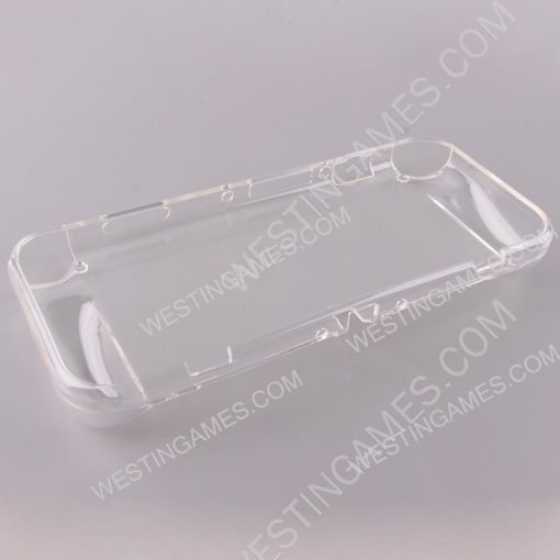 Comfortable Soft TPU Grip Case and Ergonomic Shock-Absorption Cover for NS Switch oled - Clear - Image 3