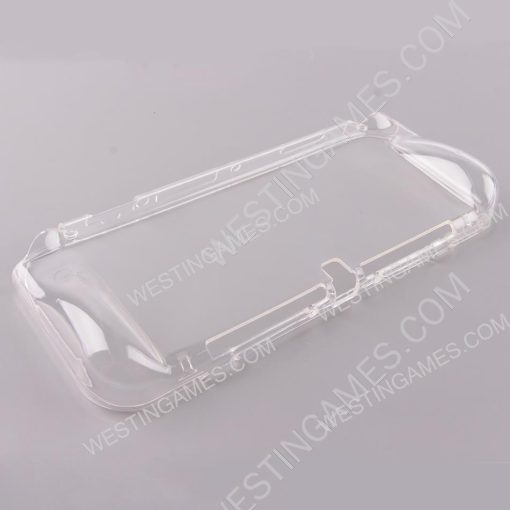 Comfortable Soft TPU Grip Case and Ergonomic Shock-Absorption Cover for NS Switch oled - Clear - Image 4