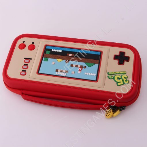Deluxe Travel Carrying Case with Folding Stand for Nintendo Switch - Super Marion Bros 35th - Image 4