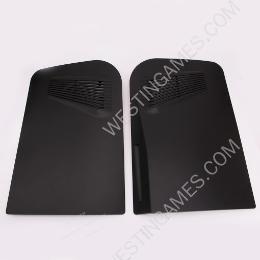 Replacement New Housing Case Faceplate Cover with Vented Design for PS5 HUD System - Black