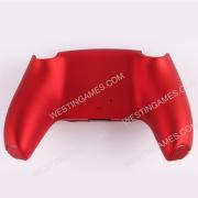 Replacement Handfeel Top and Bottom Housing Shell Case for Playstation 5 PS5 Controller - Coke Red 02