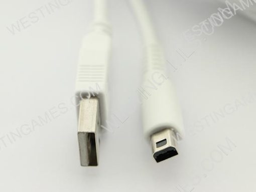 3m USB Charging Cable Cord without Packing for NEW 3DS/3DS XL/2DS/NDSI - White - Image 3
