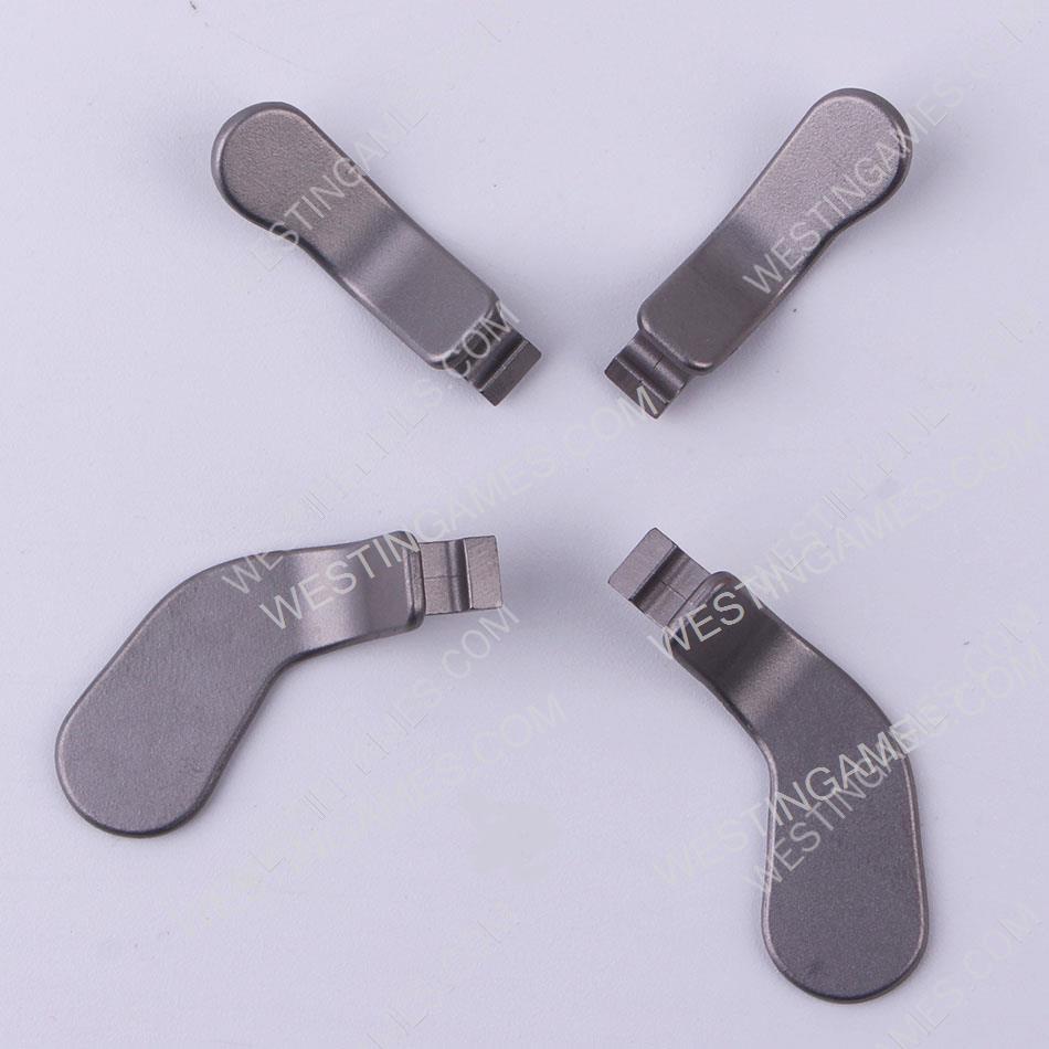 4 Paddles Buttons Set Replacement Parts for XBOX ONE Elite 1 and 2 Controller Siliver - Image 3