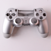 Replacement Top and Bottom Housing Shell Case for ps4 Controller JDM-050 - Siliver