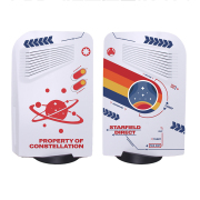 Replacement Fashion Housing Case Faceplate Cover with Vented Design for PS5 HUD System - Starry Sky