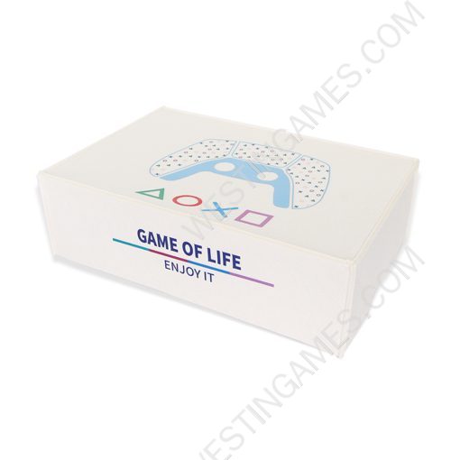 Horizontal White Protective Dust Prevent Cover Sleeve for PS5 Slim Console - PS Logo