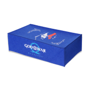 Horizontal Blue Protective Dust Prevent Cover Sleeve for PS5 Slim Console - God of War