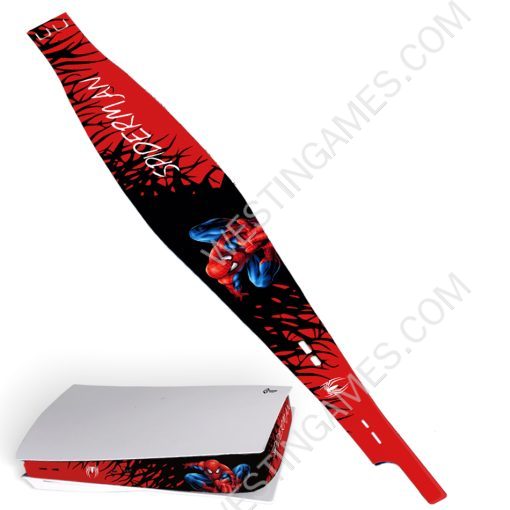 Side Dust Proof Filter Cover Dust Net And Cooling Vents Dirty Prevent mesh Horizontal for PS5 Console - Spider man