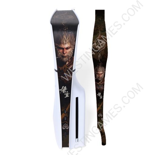 Side Dust Proof Filter Cover Dust Net And Cooling Vents Dirty Prevent mesh for PS5 Slim Console - Black Myth:WuKong