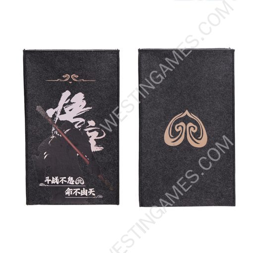 Black Protective Dust Prevent Cover Sleeve for PS5 Pro/Slim Console - Wu Kong