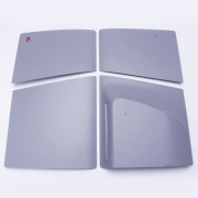 Replacement OEM Housing Case Faceplate Integrated Cover for Sony PS5 Slim 30th HUD System - Grey