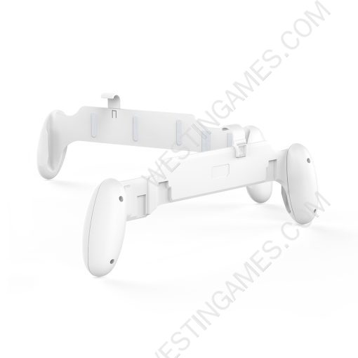 New Universal Handle Grip Support Dock for Switch / OLED and Swtich 2 - White (JYS-NS2297B)