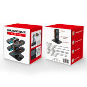 4in1 Flat Charging Grip Easy Seat Charging Dock HBS-2858 for Switch 2 joycon Controller