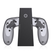 Joy-Con Controller Charging Handle Grip with Back Button GL / GR JYS-NS2287B for Switch 2 Clear Black