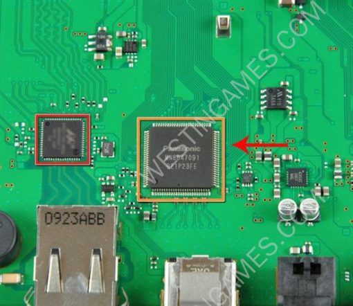 HDMI Control IC MN8647091 By Panasonic for PS3 Slim / PS3 Super Slim - Image 3