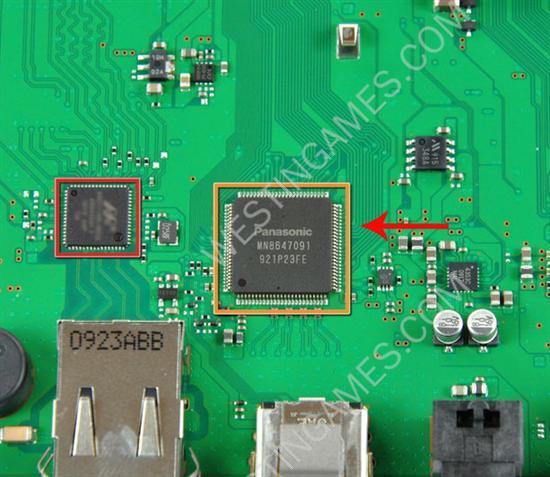 HDMI Control IC MN8647091 By Panasonic for PS3 Slim / PS3 Super Slim 03