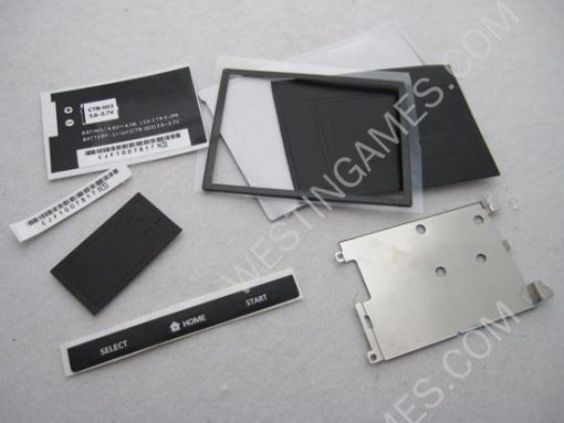 Replacement Full Housing Shell Case with Buttons and Screws for Nintendo 3DS - Cosmo Black - Image 5