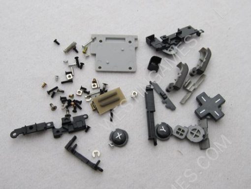 Replacement Full Housing Shell Case with Buttons and Screws for Nintendo 3DS - Cosmo Black - Image 6
