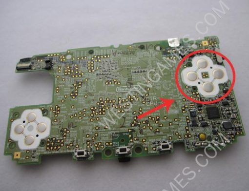 Original Circuit Board PCB ABXY Button Pad Set for 3DS XL/LL Motherboard Repair - Image 2