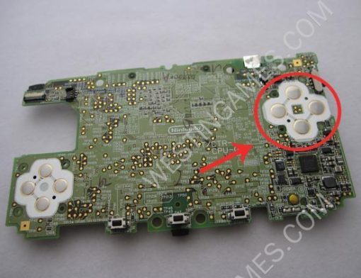 Original Circuit Board PCB ABXY Button Pad Set for 3DS Main board Repair - Image 3