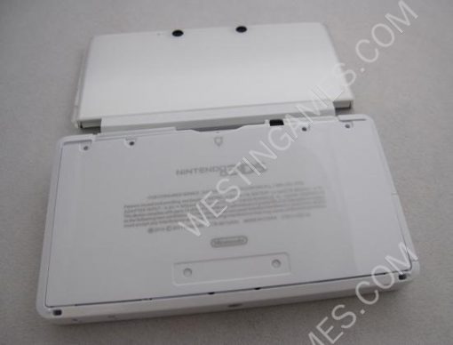 Replacement Full Housing Shell Case with Buttons and Screws for Nintendo 3DS - White