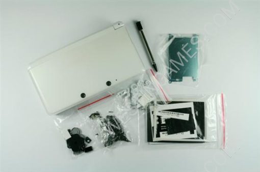 Replacement Full Housing Shell Case with Buttons and Screws for Nintendo 3DS - White - Image 4
