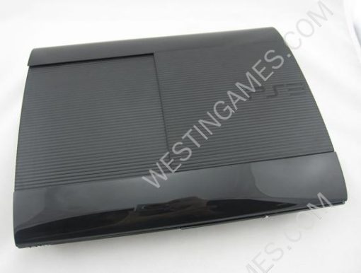 Replacement Complete Housing Shell Case for PS3 Super Slim 4K 4000 - Black
