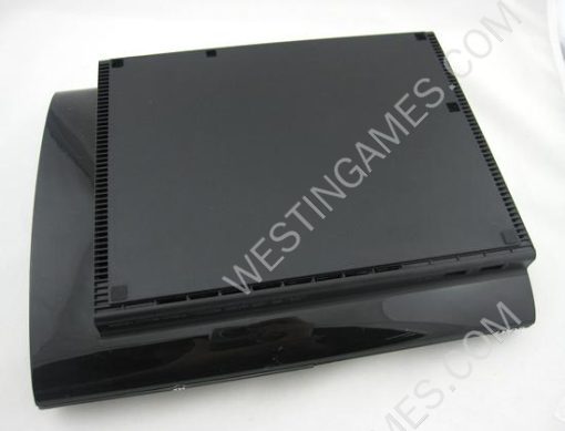 Replacement Complete Housing Shell Case for PS3 Super Slim 4K 4000 - Black - Image 3