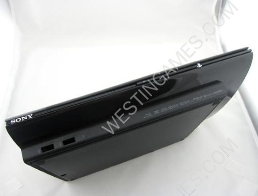 Replacement Complete Housing Shell Case for PS3 Super Slim 4K 4000 - Black - Image 4