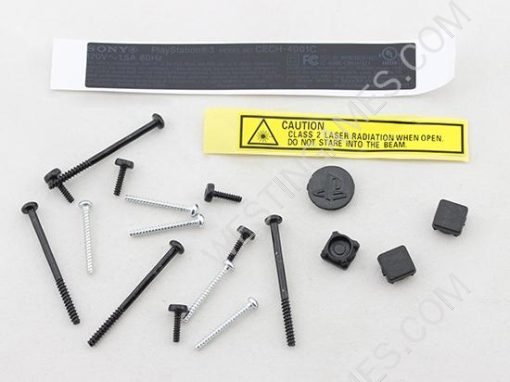 Replacement Complete Housing Shell Case for PS3 Super Slim 4K 4000 - Black - Image 7