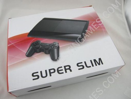 Replacement Complete Housing Shell Case for PS3 Super Slim 4K 4000 - Black - Image 8