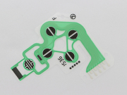 Original New 2 Set Separated Conductive Film Keypad Flex Ribbon Cable Parts for PS4 Controller 03