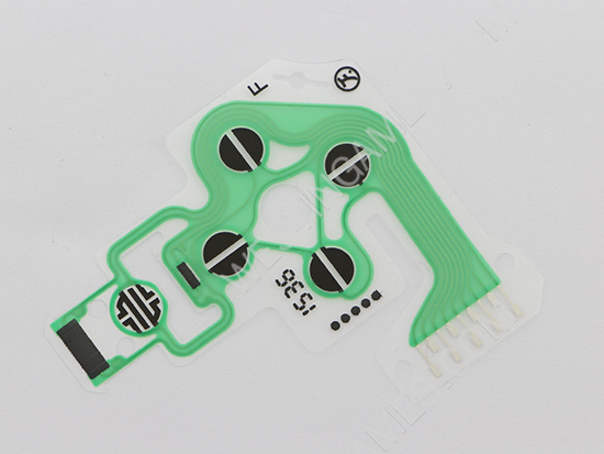 Original New 2 Set Separated Conductive Film Keypad Flex Ribbon Cable Parts for PS4 Controller - Image 3