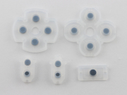 Complete Conductive Rubber Pad Set Replacement for PS4 DualShock 4 Controller JDM-030/040 (5Pcs Set)