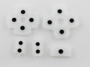 Complete Conductive Rubber Pad Set Replacement for PS4 DualShock 4 Controller JDM-030/040 (5Pcs Set) 02