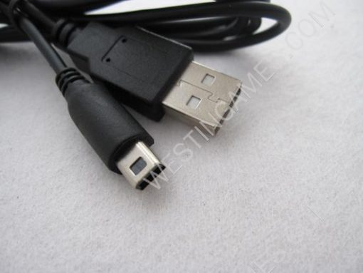 1m USB Data & Charging Cable Black for 3DS/NDSi/NDSi XL - Image 2