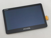LCD Screen Display with Touch Screen Digitizer Repair Parts for PS Vita PSVITA 2000 - Black