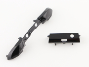 Replacement Original LB RB Trigger Button with Middle Piece for XBOX ONE Slim Controller - Black