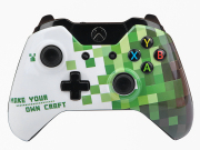 Limited Edition Front Shell Glossy Top Faceplate Mod Parts for XBOX ONE Controller - Minecraft 02