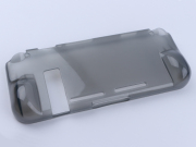 Comfortable Soft TPU Grip Case and Ergonomic Shock-Absorption Cover for NS Switch - Clear Black