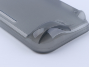 Comfortable Soft TPU Grip Case and Ergonomic Shock-Absorption Cover for NS Switch - Clear Black 03