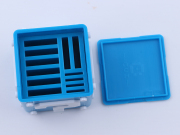 Mario Question Block Game Cartridge and Micro SD Card Case Holder for NS Switch - Blue 03