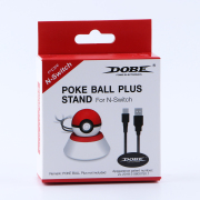 Poke Ball Plus Stand with Type-C Charging Cable for Switch Pokemon Ball